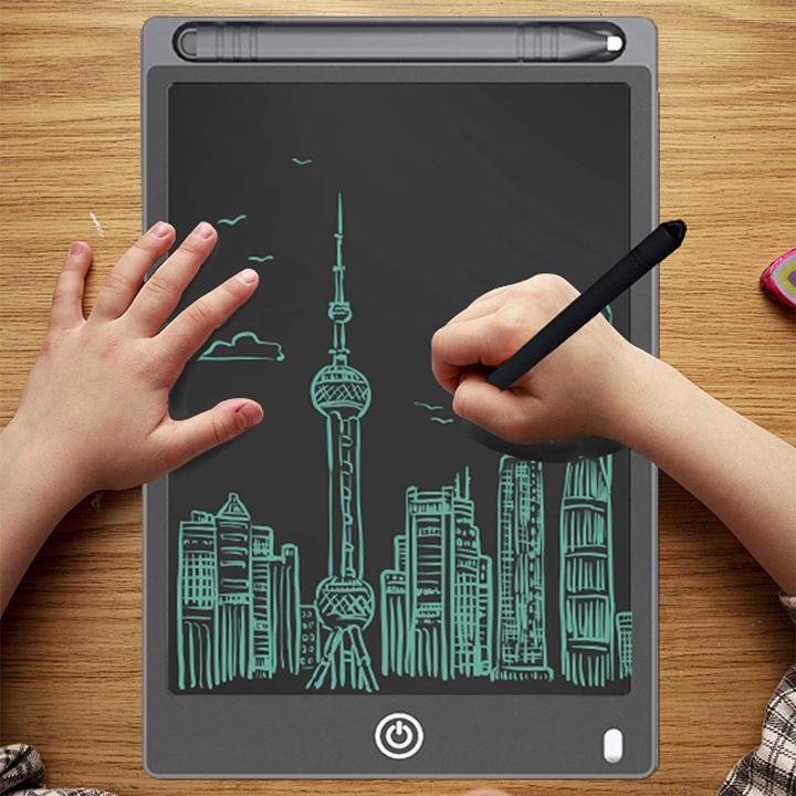 LCD Writing Board 10 Inch Slate Drawing Record Notes Digital Notepad with Pen Handwriting Pad Paperless Graphic Tablet for Kids at Home School