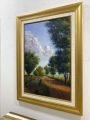 Pakistan Village Painting |Painting on Canvas | Home Decor Painting | Landscape Wall Decor Painting. 
