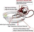 Universal Square LED Angel Eyes Halo Rings Lights Super Bright Headlight Angel Eye 2Pc (100mm). 