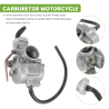 PZ20 Carburetor for 50Cc 70Cc 90Cc 110Cc 125Cc 4 Stroke Engine ATV UTVs CRF50F CRF80F XR50R with Air Fuel Filter. 