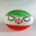 10cm Polandball pendant singapore iran Austria Croatia Luxembourg Pakistan Britain French Countryball Prom props Toy Gift. 