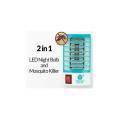 Pack of 2 - Mini Mosquito & Insect Flyer - Multicolor. 