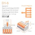 1 in multiple out Quick Wiring Connector Universal Splitter wiring cable Push-in Can Combined. 