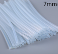 (pack of 10)hot glue gun sticks/simple glue gun sticks/ adhesive strong glue gun stick/tansparent glue gun adhesive sticks size 7mm. 