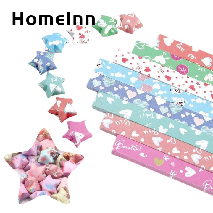 Paper Folding Kit Origami Star Paper Strips 560pcs for Stress-relief Handcrafts Artistic Origami Paper Cartoon Pattern Origami Paper