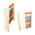 Classic Wooden Abacus 10 Rods Colorful 100 Beads Kids Baby Math Counting Games Educational Toy Preschool Learning Children's Toys. 