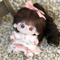 20cm Kawaii Cotton Dolls Anime Plush Stuffed Customization Figure Miaomiao Naked Figure Doll Wearable Clothing Dress Up Gifts Pizazzazz. 