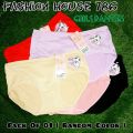 Pack Of 01 - Stretchable Panties For Teenagers Girls Night Panties Soft Cotton Underwear Panties for Girls Multi color Cotton Panties. 