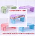 Study And Drawing Table For Kids Children Portable Multipurpose Plastic Table for Kids and Adult 2 in 1 Study Mini Drawing ,Computer and Laptop Table Desk With Storage Box. 