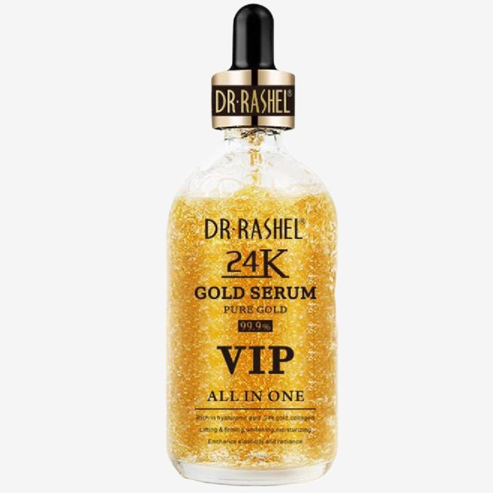 DR RASHEL Face Care Anti Aging 24K Gold Serum VIP ALL IN ONE DRL-1427