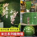 Tijarat Online Artificial Plant Tile For Wall Decoration, Grass mat Greenery Panels Fence Artificial Decoration, Wedding Party Back Ground Decor (40*60cm). 