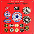☸ Fashion Brand Logo Crossover Iron-On Patch ☸ 1Pc DIY Sew on Iron on Badges Patches. 