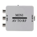 RCA / A / V Composite Video Cable to RF / Coaxial / Coaxial Converter HDMI-Compatible Modulator TV. 