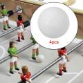 4Pcs Table Soccer Balls, Size 36mm Foosball Balls Mini Textured for Foosball Machine. 