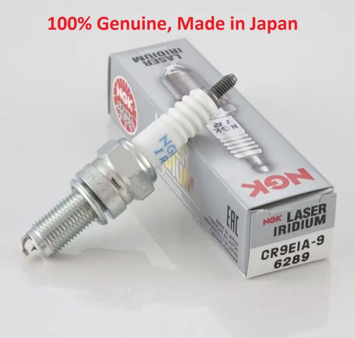 NGK Laser Iridium Spark Plug CR9EIA-9 for Suzuki GS150/GS150SE/ Honda CB150F