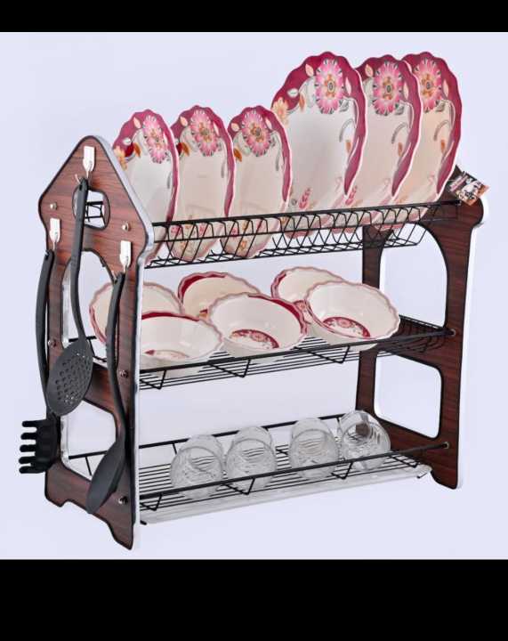 Pakistan Raza Rack Wood Plate Rack | Daraz.pk: Buy Online at Best Prices in Pakistan ...