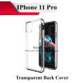 Apple IPhone 11 Pro Back Cover Transparent Soft Silicone Crystal Clear Case Cover For IPhone 11 Pro. 
