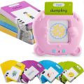 Talking Flash Cards Children's Early Education English ABC Card Machine Shopee. 