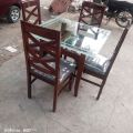 4 seater dining table set, four seater dining table set, 4  chairs one table. 