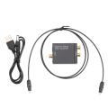 Adapter-3 x Digital to Analog Audio Converter Adapter
3 x USB Power Cable(80.5cm length)
3 x 0.5m fiber Optical cable(101cm length)-Black. 