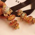 stylish  gold plated norathan jumkiya  fashion design. 