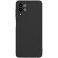 Samsung A22  Matte Black Soft Silicon Back Cover. 