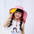 2023 New Kids Summer Hat Girls Boys Sun Hat with Neck Flap UV Protection Safari Hat Baby Child Summer Travel Cap 4-9 Years Old. 
