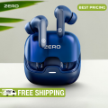 Zero® Wave Wireless Earbuds | Bluetooth 5.3v Gaming Earbuds | 10mm Base Driver Earbuds | Dual Mic ENC Earbuds for Calling | Noise Cancelling Earbuds | Bluetooth Earbuds for iOS and Android | Best Earbuds for Men and Women. 