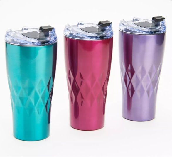 Primula Peak Hot or Cold Tumbler - Triple Layer Copper Technology Vacuum Sealed Stainless Steel