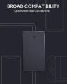 AUKEY (PB-N36) 20000 mAh Lightning AIPower Bank Turbo ReCharge , USB  Portable Charger, 2 Inputs & Outputs, Portable Charger for iPhone Pro / XS Max/XR / 8/7 / 6s, Xiaomi, Tablet, etc - Black. 