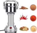 Electric Grain Grinder 150g Spice Grinder Food Mills High Speed Spice Herb Grinder Pulverizer with 3 Blades Stainless Steel Powder Machine For Dry Spices, Herbs, Grains, Coffee, Pearl, Seeds, Rice, Corn Pepper, Household & Commercial Use. |. 