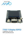 TTGO T-Display ESP32 WiFi And Bluetooth-Compatible Module Development Board 1.14 Inch LCD Control Board for Arduino. 