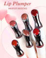 6Pcs Flower Love Jelly Mirror Lipstick Waterproof Non-stick Cup Lipstick. 