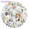 Amamia Laptop Stickers Cute Floral Kids Hand Account Water Bottle Graffiti Stickers. 