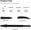 AMVR 5 Pcs VR Tracker Straps Accessories for HTC Vive 3.0, Adjustable Full Body Tracking Belts VR Hand/Foot Band Strap(1 Tracker Belt + 2 Palm Rings + 2 Foot Strings, Vive Tracker NOT Included). 