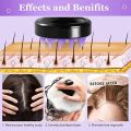 Pack of 2 Hair oil applicator comb bottle with Silicone Scalp Massage Shampoo Brush Scalp Hair Scrubber. 