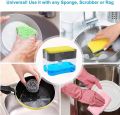Liquid Soap Dispenser for Kitchen sink & Sponge Holder for Dishwasher. 