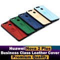 Huawei Nova 2 Plus Back Cover Premium Quality Business Class Leather Case For Huawei Nova 2 Plus. 