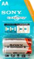 Clone 2 Pcs Rechargeable Cell Sony Ni-mh AA 1.2v 4600mah. 