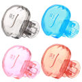 DESCENTE Toothbrush Cover 4 Pcs Toothbrush Caps with Ventilation Holes Non-toxic Protector for Manual Electric Toothbrushes Compact Clip-on Head Cover Buyers' Choice Bpa-free Toothbrush Cap. 