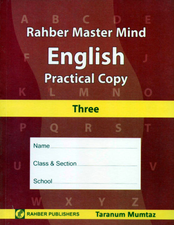 rahber master mind english practical copy three 3 | Daraz.pk