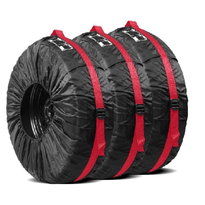 Waterproof Car Spare Tire Cover Protect Polyester Protection Spare Tire Bag Dust-proof Sunscreen Tires Storage Bags