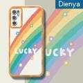 dienya Case For Xiaomi Poco M3 Pro 5G Case Fashion Lucky Rainbow Thin Shockproof Square Edge Silicone Casing Full Lens Cover Camera Protect Cases Softcase. 