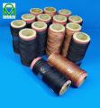 DreamsMart Pack of 2pcs Black and Brown 38-Meters Roll Strong Twine Nylon Thread Mochi Taar Abrasion-Resistant Cord Sewing Craft DIY Leather, Shoes, Hand Stitching Thread. 