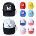 【happy one】Girls Summer Hat Sonic Hedgehog Baby Cap Toddler Hat 2020 Kids Student School Hats Cartoon Cute Big Teenage. 
