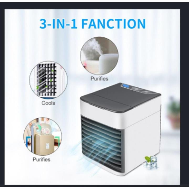 Personal Space AC Arctic Air Ultra Cooler with Built in LED Lights 2 x Powered