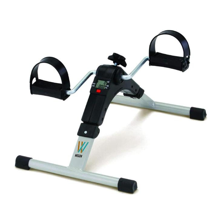 Foldable Mini Fitness Cycle Pedal Exerciser Bike Gym Machine With Digital Display Meter For Men Women Home Exercise Gym
