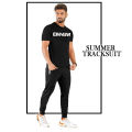 Trendy EMINEM Tracksuit for Men & Boys Gym Wear printed half Sleeve T-Shirt & Trouser for Summer Collection Elegant Wear. 
