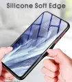Hontinga for Realme 5 Pro Cover Simple Solid Color Case Edge Frosted Transparent Phone Cover. 