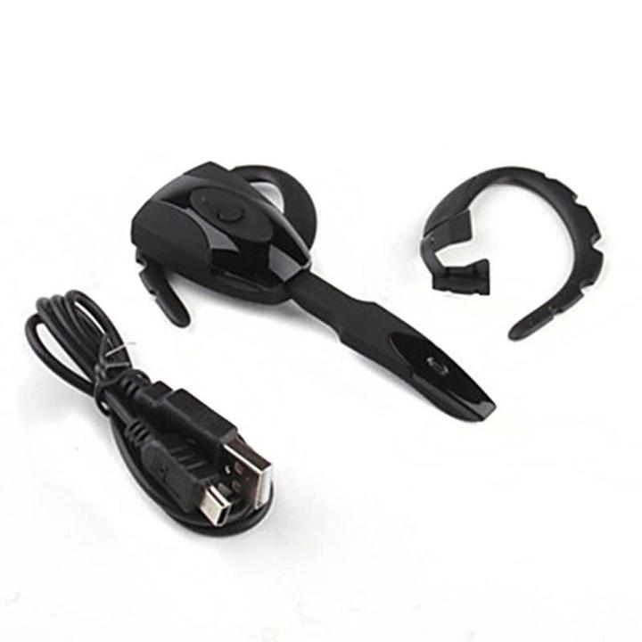 Earphones Sport Handsfree Wireless Bluetooth Earphone ear hook Bluetooth Headset with Mic For Phones Earphones for PS3